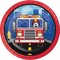 Party Central Fire Truck Disposable Party Luncheon Plates - 6.75" - Club Pack of 96